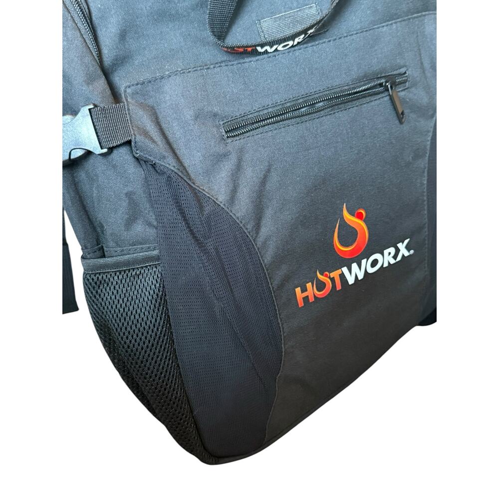 HOTWORX Yoga Mat Backpack Black Gym Fitness Studio Travel Bag - Picture 3 of 6
